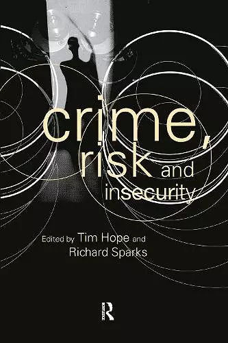 Crime, Risk and Insecurity cover