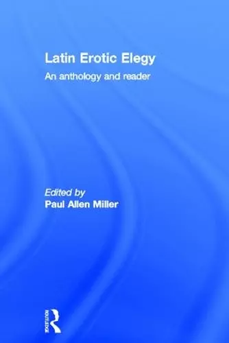 Latin Erotic Elegy cover