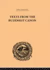 Texts from the Buddhist Canon cover