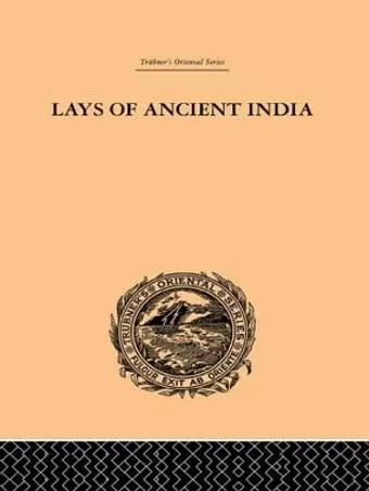 Lays of Ancient India cover