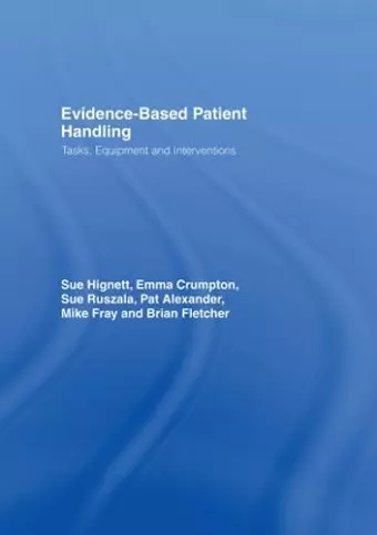 Evidence-Based Patient Handling cover