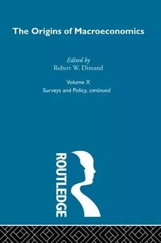 Origins of Macroeconomics cover