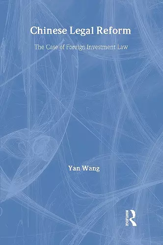 Chinese Legal Reform cover