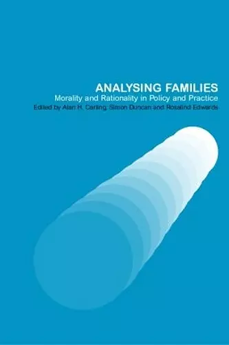 Analysing Families cover