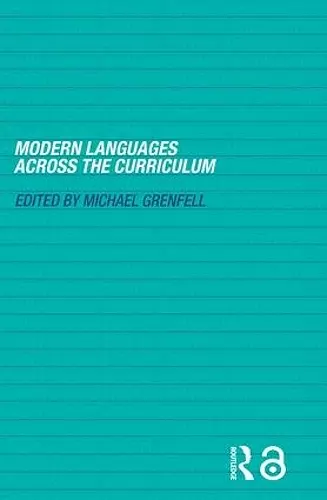 Modern Languages Across the Curriculum cover