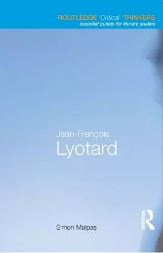 Jean-François Lyotard cover