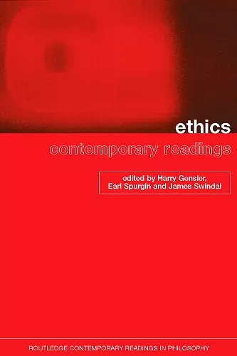 Ethics: Contemporary Readings cover