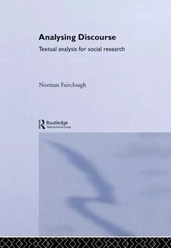 Analysing Discourse cover