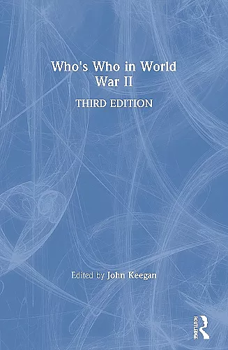Who's Who in World War II cover