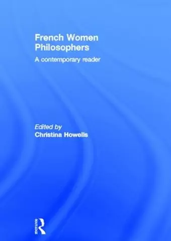 French Women Philosophers cover