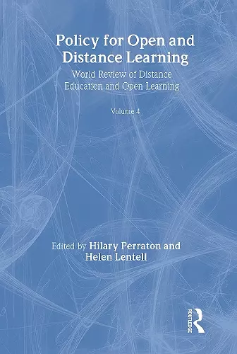 Policy for Open and Distance Learning cover