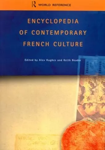 Encyclopedia of Contemporary French Culture cover