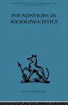 Foundations in Sociolinguistics cover