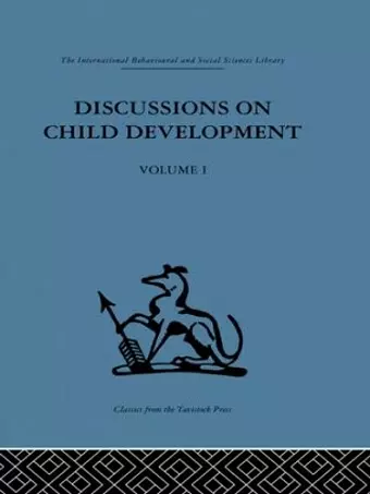 Discussions on Child Development cover