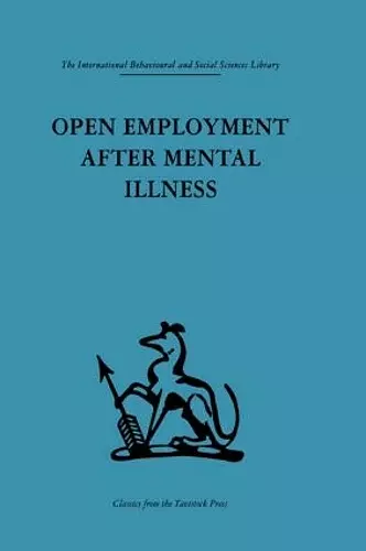 Open Employment after Mental Illness cover