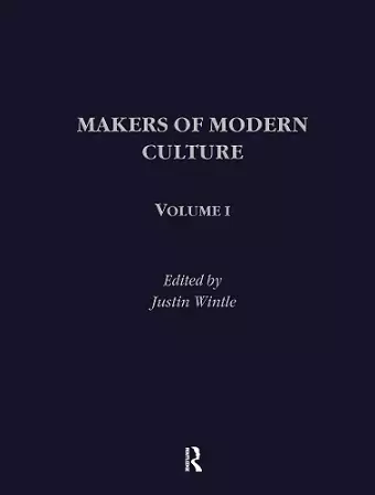 Makers of Modern Culture cover