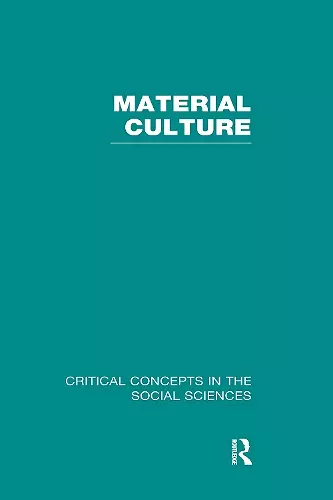 Material Culture cover