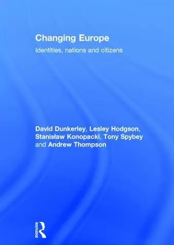 Changing Europe cover