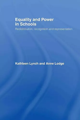 Equality and Power in Schools cover