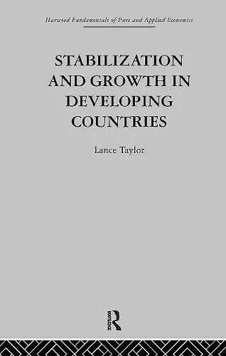 Stabilization and Growth in Developing Countries cover