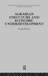Agrarian Structure and Economic Underdevelopment cover