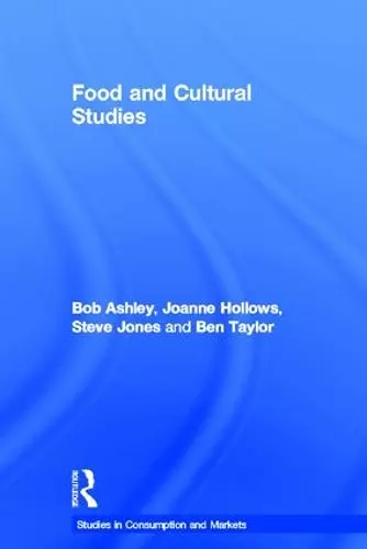 Food and Cultural Studies cover