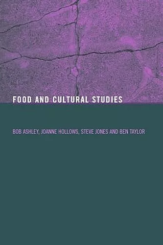 Food and Cultural Studies cover
