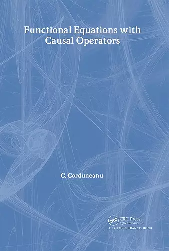 Functional Equations with Causal Operators cover