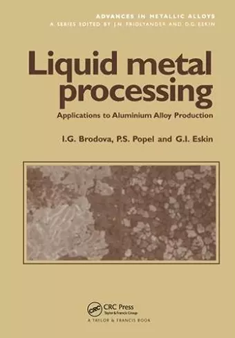 Liquid Metal Processing cover