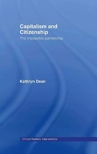 Capitalism and Citizenship cover