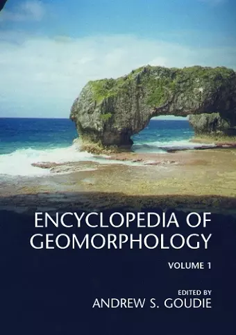 Encyclopedia of Geomorphology cover