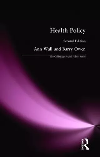 HEALTH POLICY cover