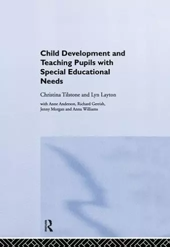 Child Development and Teaching Pupils with Special Educational Needs cover