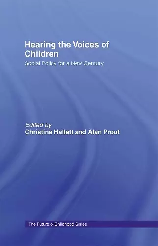 Hearing the Voices of Children cover