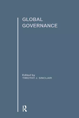 Global Governance cover