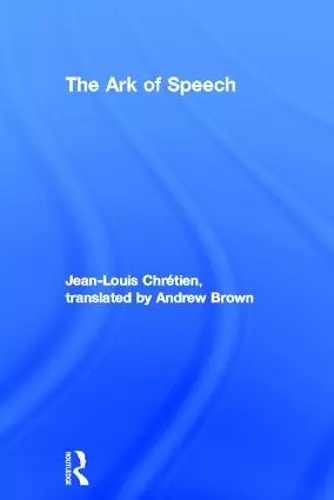 The Ark of Speech cover