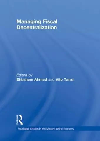 Managing Fiscal Decentralization cover