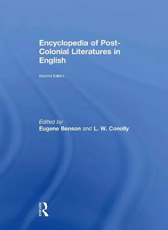 Encyclopedia of Post-Colonial Literatures in English cover