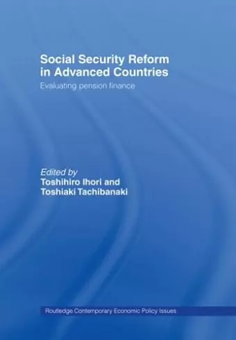 Social Security Reform in Advanced Countries cover