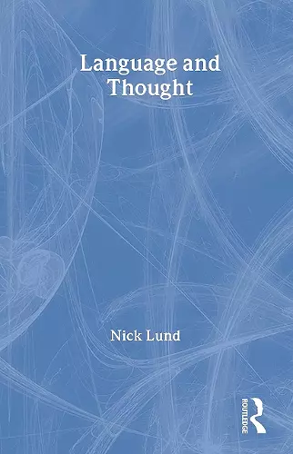 Language and Thought cover