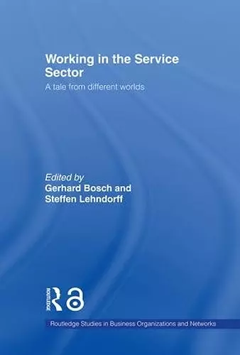 Working in the Service Sector cover