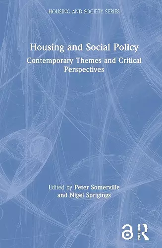 Housing and Social Policy cover