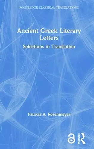 Ancient Greek Literary Letters cover