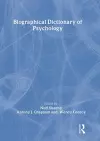 Biographical Dictionary of Psychology cover