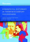 Biographical Dictionary of Twentieth-Century Philosophers cover
