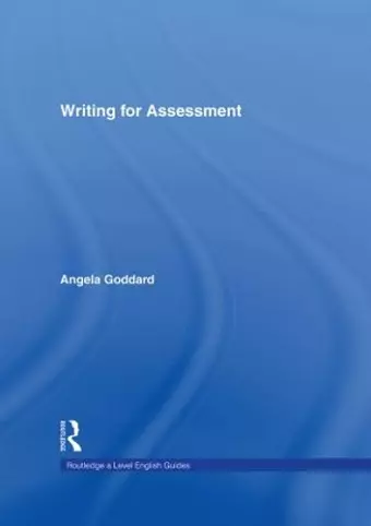 Writing for Assessment cover