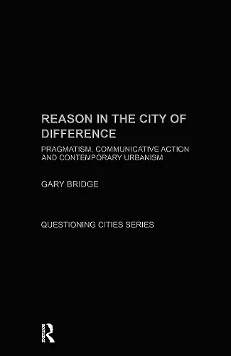 Reason in the City of Difference cover