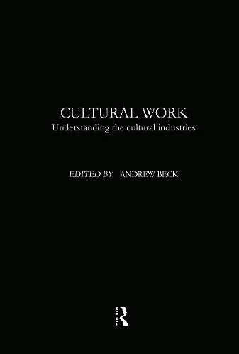 Cultural Work cover