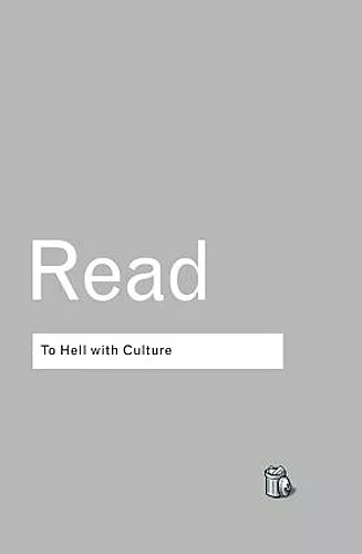 To Hell With Culture cover