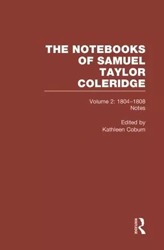 Coleridge Notebooks V2 Notes cover